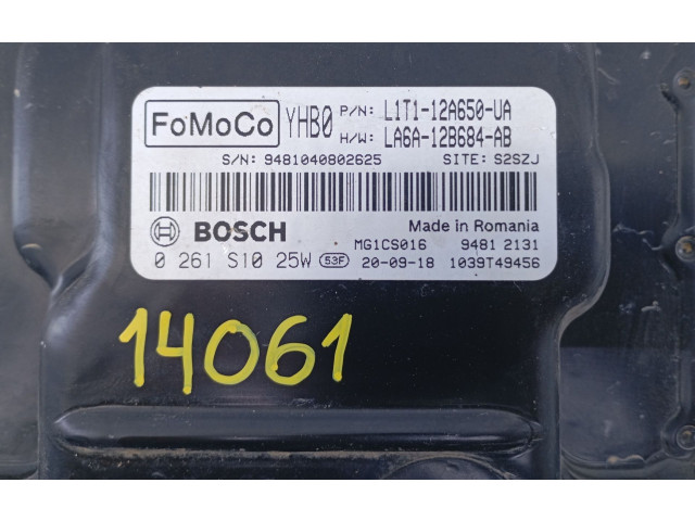 Блок управления двигателя L1T112A650UA, 0261S1025W   Ford Puma
