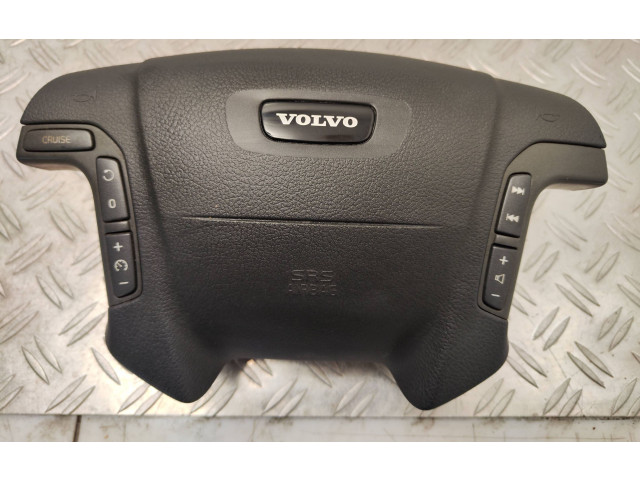 Подушка безопасности водителя 8626844, B0201B2690393   Volvo V70