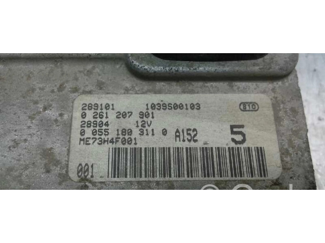 Řídící jednotka 0261207901, 317   Fiat Punto Evo 2002
