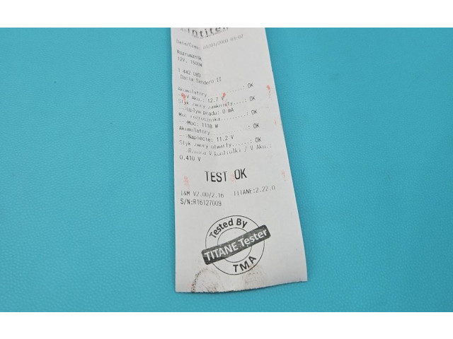 Стартер Dacia Sandero 2008 - 2012 года