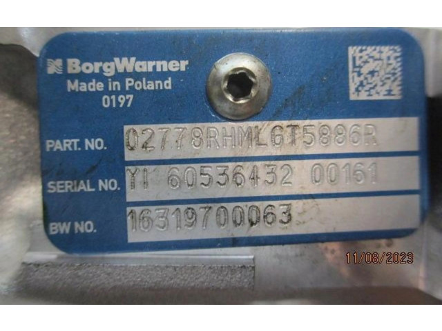 Турбина Renault Kangoo II 16319700063