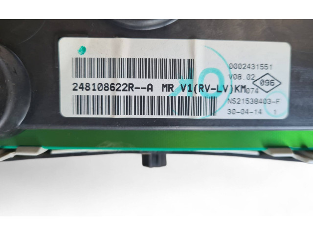 Панель приборов 248108622R, 0002431551   Dacia Dokker       