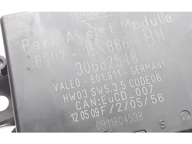 Блок управления парковки 30682548, 6G9215K866BH   Volvo V70    
