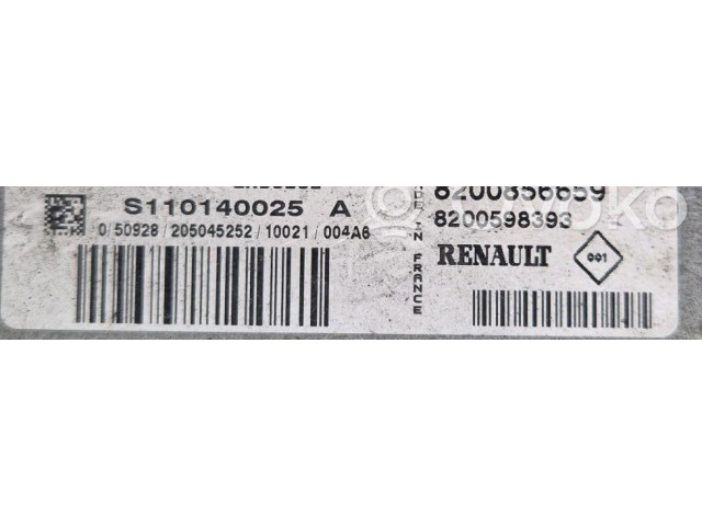 Комплект блоков управления K7JA7 Dacia Sandero