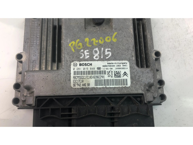 Блок управления 9674244680 Citroen C3 Aircross