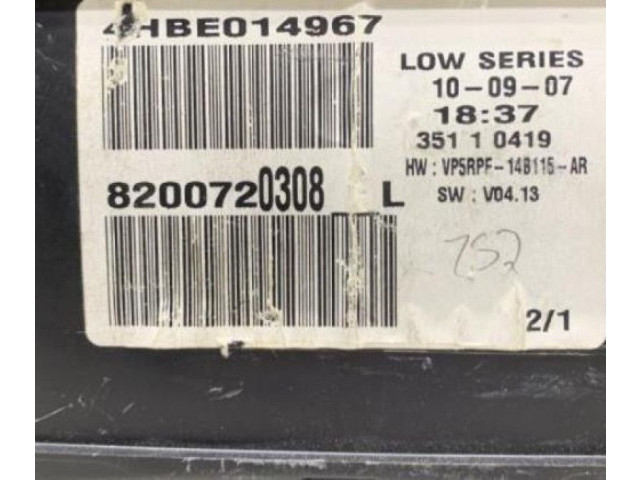 Přístrojová deska Renault Megane II 2007