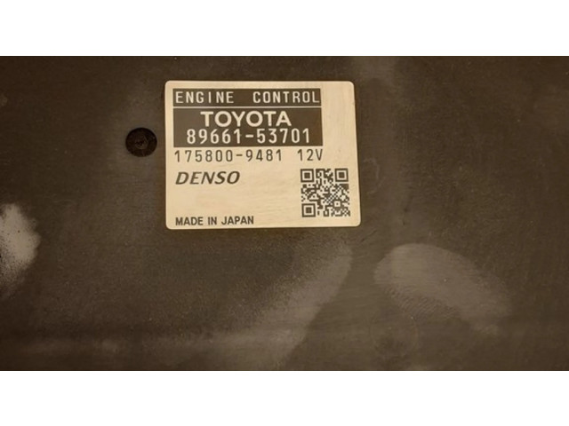 Блок управления двигателя 8966153701, 1758009481 Lexus IS 220D-250-350