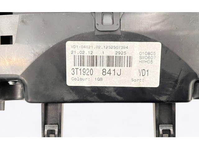Geschwindigkeitsmesser Cockpit 3T1920841J, 3T1920841J Skoda Superb B6 (3T)