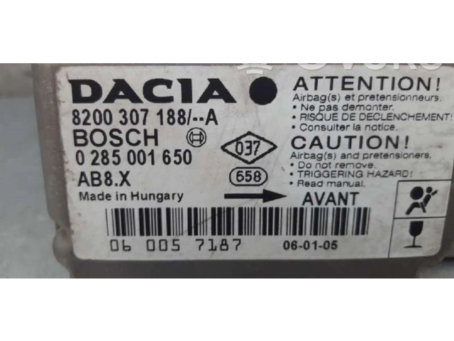 Блок подушек безопасности 8200307188A Dacia Logan I