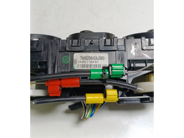 Блок управления климат-контролем 7H0820045AJ9B9 Volkswagen Transporter Caravelle T5