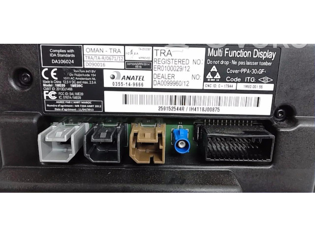 Дисплей 259152544R Renault Clio IV