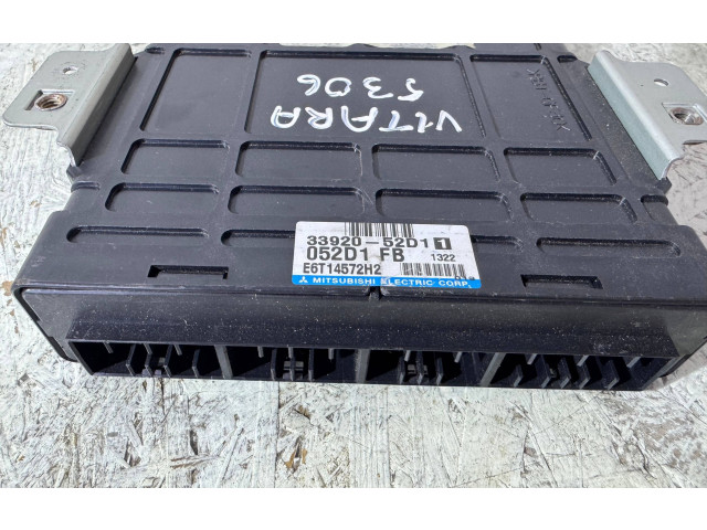 Řídící jednotka 3392052D1, E6T14572H2 Suzuki Grand Vitara I 2001