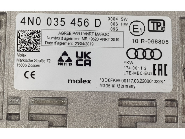 Блок управления 4N0035456D, 4N0035456G   Cupra Formentor