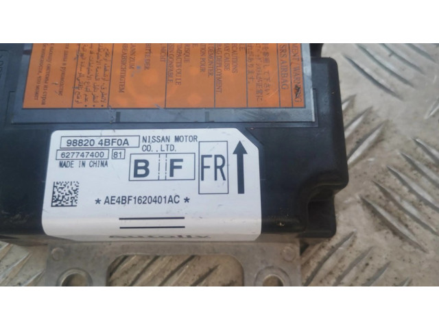 Блок подушек безопасности 998204BF0A, 627747400 Nissan X-Trail T32