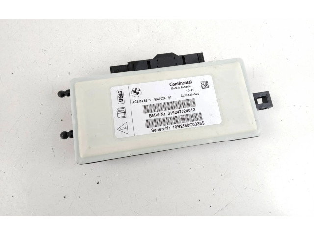 Блок управления надувных подушек 9247024, A2C53361925 BMW X3 F25