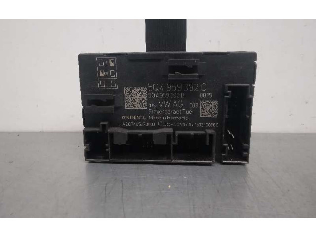 Блок комфорта 5Q4959392C, DELDERE Skoda Octavia Mk3 (5E)