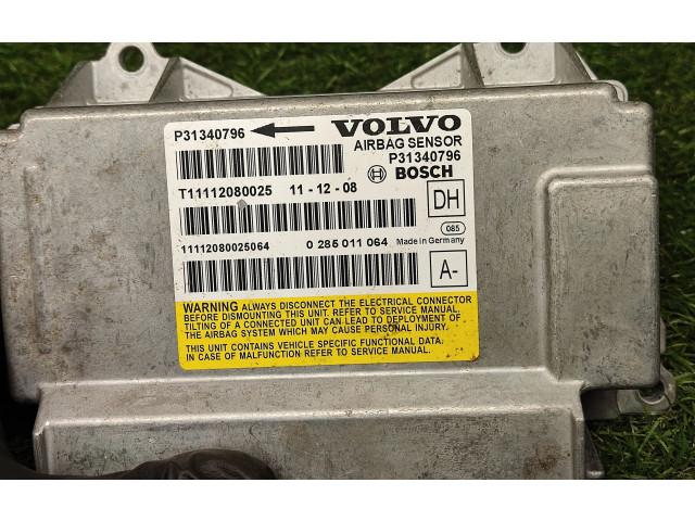 Блок управления надувных подушек 31340796, P31340796 Volvo S60