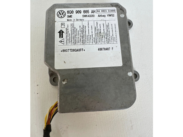 Блок подушек безопасности 6Q0909605AH, 5WK43351 Volkswagen Caddy