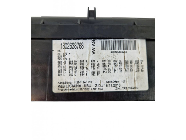 Pojistková skříňka 2K5970 Volkswagen Caddy 2018