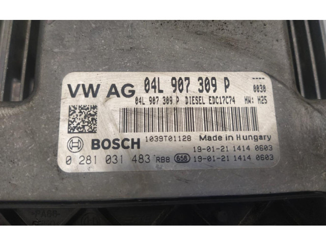 Řídící jednotka 0281031483   Volkswagen Tiguan 2019