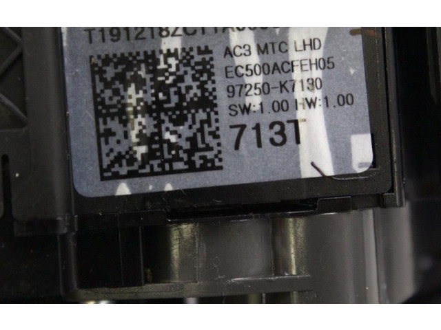 Блок управления климат-контролем 97250-K7130   Hyundai i10