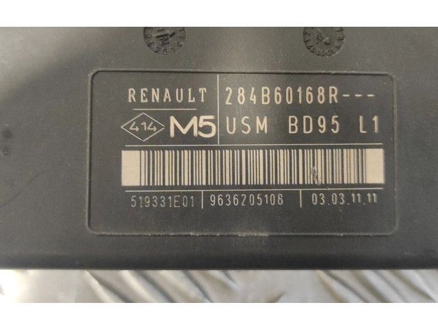 Pojistková skříňka Řídící jednotka BSM 284B60168R, 519331E01   Renault Megane III 2011