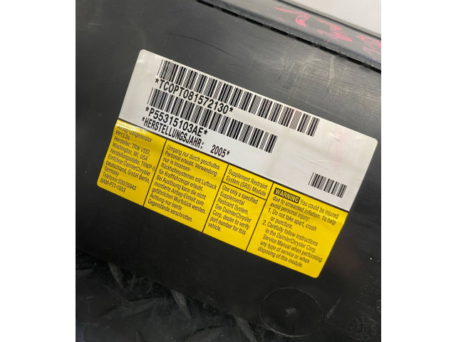 Подушка безопасности пассажира 30352716E, T1N9074S22049 Jeep Cherokee III KJ