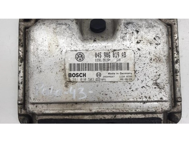 Řídící jednotka 045906019AB, 0281010503 Volkswagen Polo IV 9N3 2008