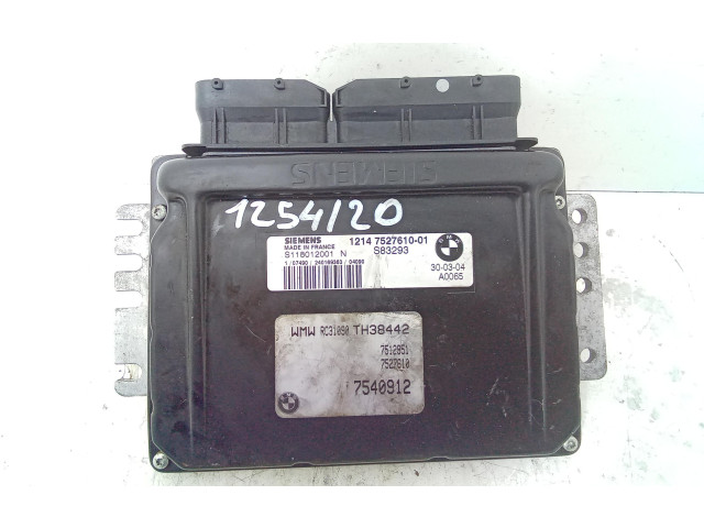 Řídící jednotka 7527610-01, 7527610-01 Mini One - Cooper R50 - 53 2004