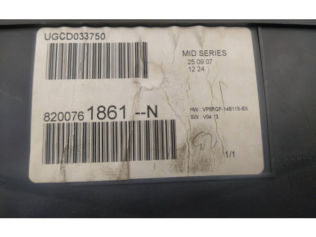 Спидометр (приборный щиток) 8200761861N   Renault Clio III  