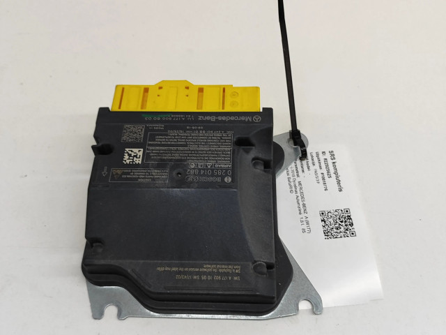 Блок подушек безопасности A1779021005, A1779006003   Mercedes-Benz A W177
