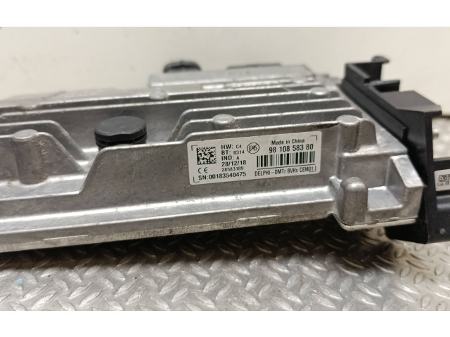 Комплект блоков управления 0281034189, 9806460480   Peugeot Partner III