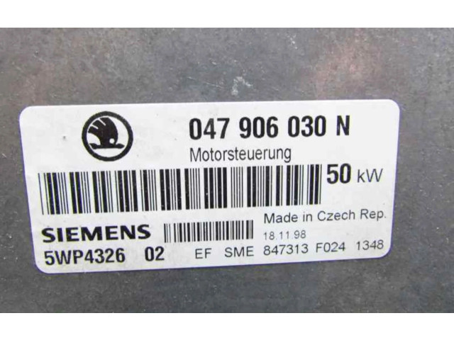 Řídící jednotka 047906030N   Skoda Felicia I 