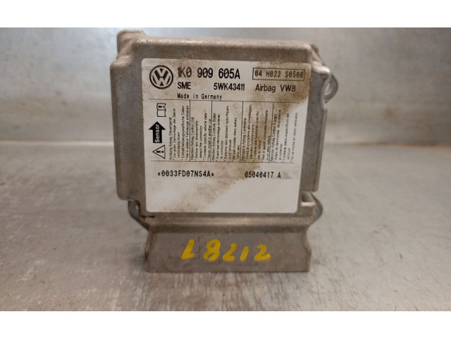 Блок подушек безопасности 1K0909605A, 5WK43411   Volkswagen Golf SportWagen