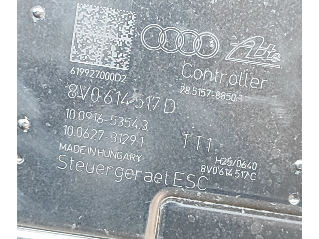 Блок АБС 8V0614517D, 8V0614517C Audi A3 8Y 2020 - года