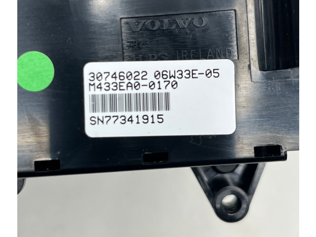 Блок управления климат-контролем 30746022, 77341915 Volvo V70