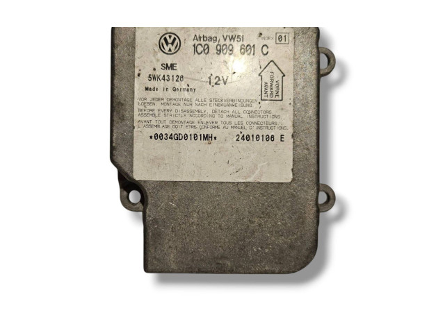 Блок подушек безопасности 5WK43126, 1C0909601C Skoda Fabia Mk1 (6Y)