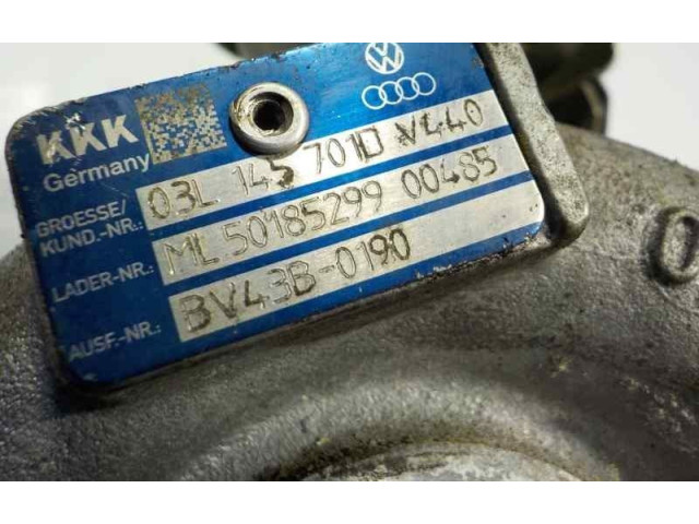 Турбина Audi A4 Allroad 03L145701D, 03L145701D для двигателя CJCB