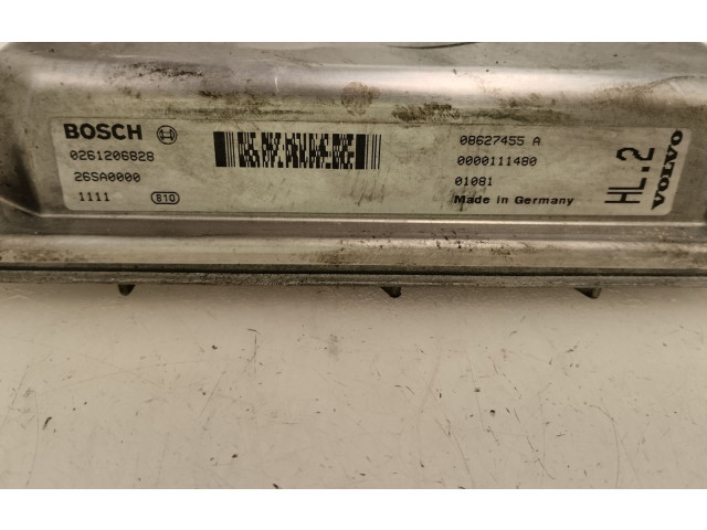 Блок управления двигателя 0261206828 Volvo V70