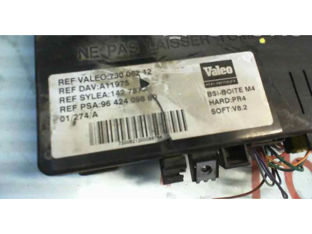 Pojistková skříňka 73006212 Citroen Berlingo