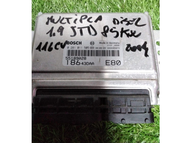 Řídící jednotka 18643DAA, 18643DAA Fiat Multipla 2004
