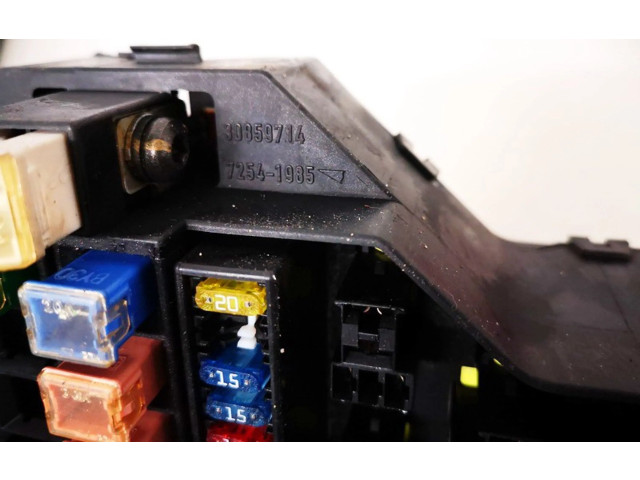   Pojistková skříňka 30859714, 7254-1985   Volvo S40, V40 2001