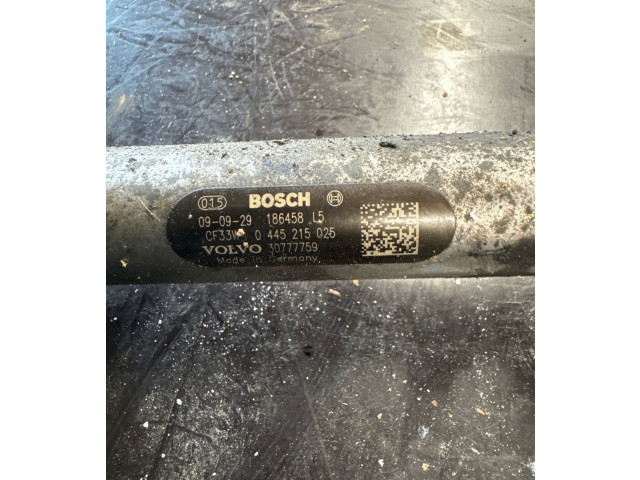 Топливная рампа 30777759 Volvo XC60 для двигателя D5204T3