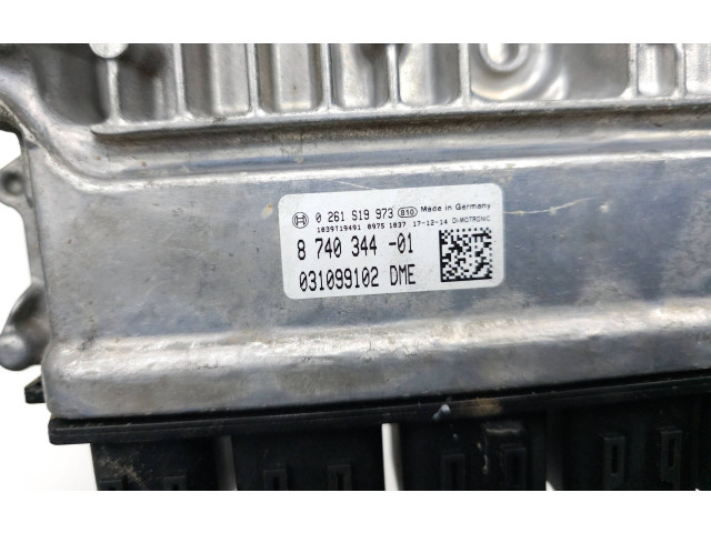 Pojistková skříňka Блок управления двигателя 8740344, 0261S19973 BMW 3 F30 F35 F31 2018