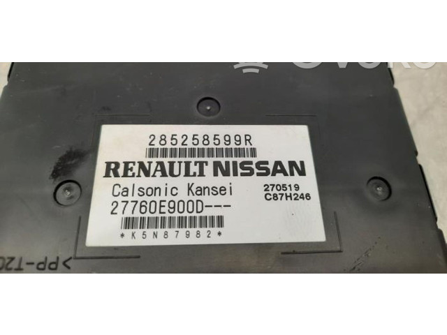 Блок управления климат-контролем 285258599R Renault Captur