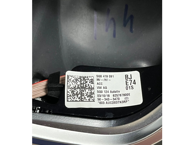 Руль Volkswagen Golf Sportsvan  2014 - 2020 года 5G0419091, 625767800E      