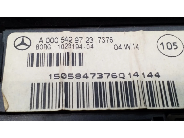 Дисплей    A0005429723   Mercedes-Benz S W220