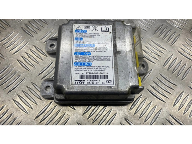 Блок подушек безопасности 77960SMGE021M1, C0H2DUKYT   Honda Civic