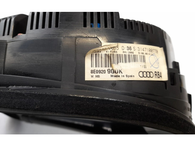 Панель приборов 8E0920900K, 1036904559 Audi A4 Allroad
