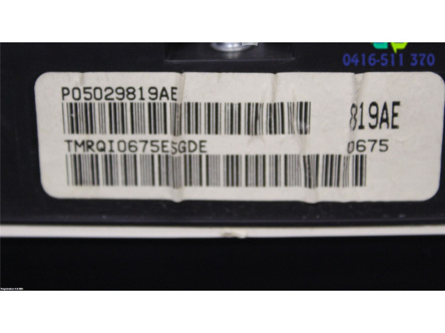 Přístrojová deska  Dodge RAM 2005 5029819AD, 5029819AE  